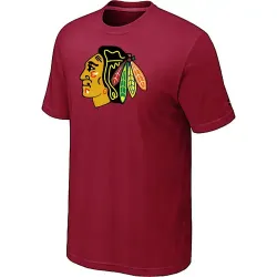 Chicago Blackhawks Big & Tall Logo Red T-Shirt