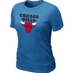 Chicago Bulls Big & Tall Primary Logo L.blue Women\'s T-Shirt