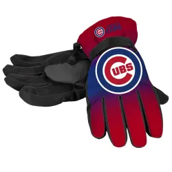 Chicago Cubs Gloves Insulated Gradient Big Logo Size Small/Medium