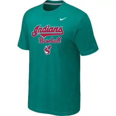 Cleveland Indians 2014 Home Practice T-Shirt - Green