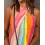 Colorblock Crisscross Halter Tank Top