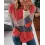 Colorblock Long Sleeve Casual Top