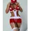 Cut Out Garter Nurse Costume Set