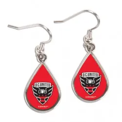 DC United Earrings Tear Drop Style - Special Order