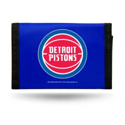 Detroit Pistons Wallet Nylon Trifold - Special Order