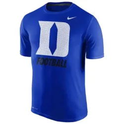 Duke Blue Devils Nike Basketball Practice Performance WEM T-Shirt - Royal Blue