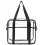 Functional Clear See Through Messenger Handbag