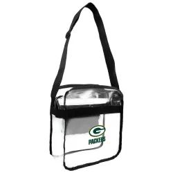 Green Bay Packers Clear Carryall Crossbody - Special Order