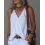 Halter Sleeveless Wrap Tank Top