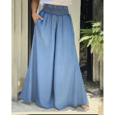 High Waist Pocket Design Maxi Skirt