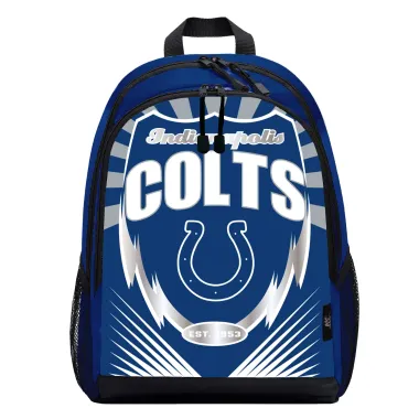 Indianapolis Colts Backpack Lightning Style - Special Order