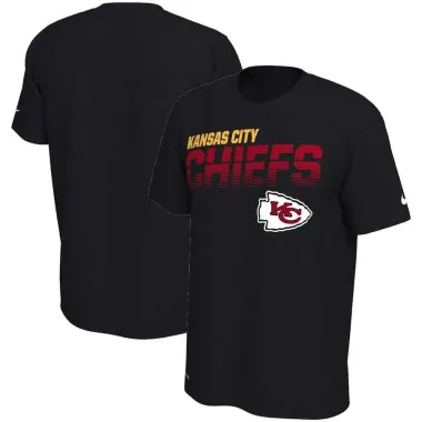 Kansas City Chiefs Nike Sideline Line of Scrimmage Legend Performance T-Shirt Black