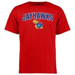 Kansas Jayhawks Proud Mascot WEM T-Shirt - Red