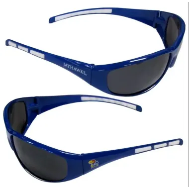 Kansas Jayhawks Sunglasses - Wrap - Special Order