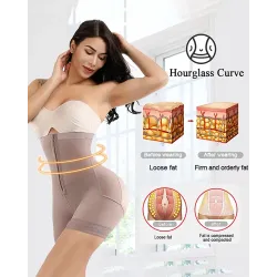 Lace Butt Lifter Trainer Body Shapewear Slimming Underwear With Tummy Control Panties