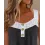 Lace Patch Buttoned Tank Top