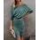 Long Sleeve Ruched Work Dress