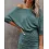 Long Sleeve Ruched Work Dress