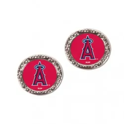 Los Angeles Angels Earrings Post Style - Special Order