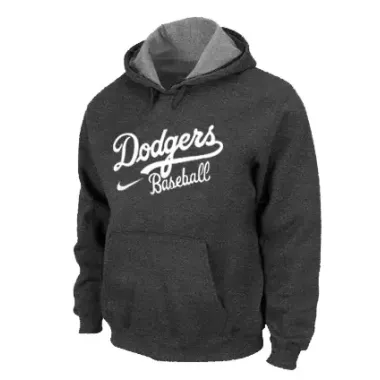 Los Angeles Dodgers Pullover Hoodie D.Grey