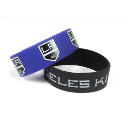 Los Angeles Kings Bracelets - 2 Pack Wide - Special Order