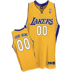 Los Angeles Lakers Customized yellow Home Jerseys