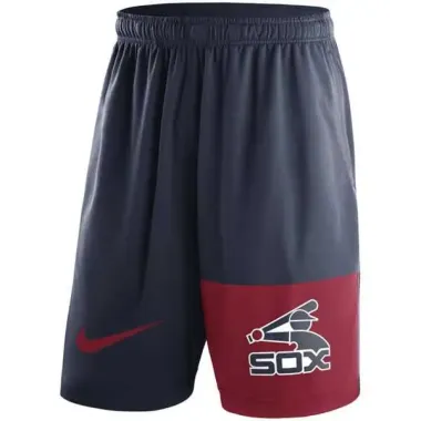 Men's Chicago White Sox Nike Navy Cooperstown Collection Dry Fly Shorts FengYun