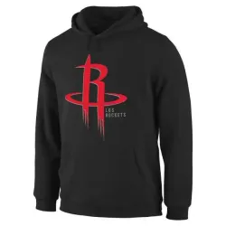 Men\'s Houston Rockets Noches Enebea Pullover Hoodie - Black