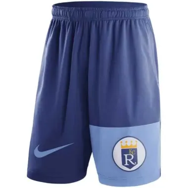 Men's Kansas City Royals Nike Royal Cooperstown Collection Dry Fly Shorts FengYun