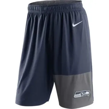 Men's Nike Seattle Seahawks Navy NFL Shorts FengYun