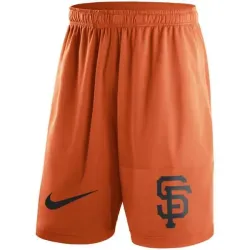 Men\'s San Francisco Giants Nike Orange Dry Fly Shorts FengYun