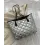 Metallic Large Capacity Quilted Tote Bag