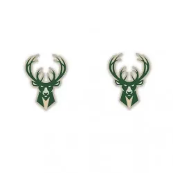 Milwaukee Bucks Earrings - Wincraft - Special Order