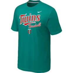 Minnesota Twins 2014 Home Practice T-Shirt - Green