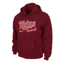 Minnesota Twins Pullover Hoodie red