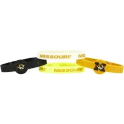 Missouri Tigers Bracelets - 4 Pack Silicone - Special Order