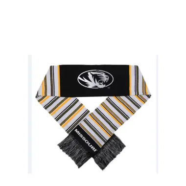 Missouri Tigers Glitter Stripe Scarf