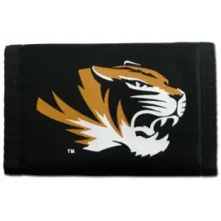 Missouri Tigers Wallet Nylon Trifold - Special Order