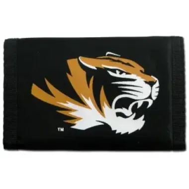 Missouri Tigers Wallet Nylon Trifold - Special Order