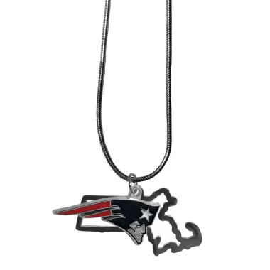 New England Patriots Necklace State Charm - Special Order