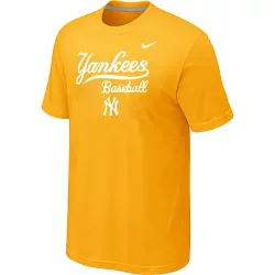 New York Yankees 2014 Home Practice T-Shirt - Yellow