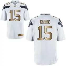 Nike Seattle Seahawks #15 Jermaine Kearse White Gold Game Jersey Dingwo