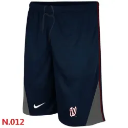 Nike Washington Nationals Performance Training MLB Short Dark Blue