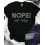 Nope Not Today Rhinestone Casual T-shirt