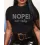 Nope Not Today Rhinestone Casual T-shirt