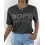 Nope Not Today Rhinestone Casual T-shirt