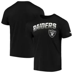 Oakland Raiders Nike Sideline Line of Scrimmage Legend Performance T-Shirt Black