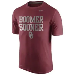 Oklahoma Sooners Nike Legend Championship Drive Performance WEM T-Shirt - Crimson