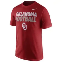 Oklahoma Sooners Nike Practice WEM T-Shirt - Crimson