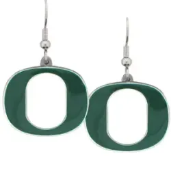 Oregon Ducks Dangle Earrings - Special Order